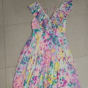 Painted Petal Kate Spade Midi Dress